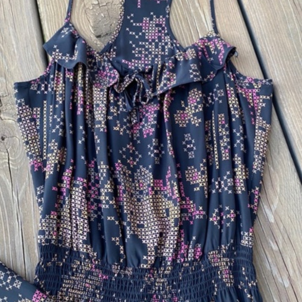 Silk maxi dress